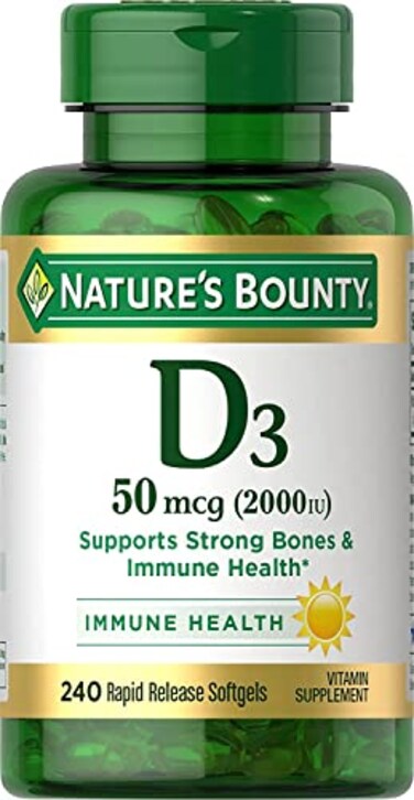 Nature's Bounty Natures Bounty Vitamin D 2000 IU Softgels