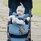 TOPGOMES Toy Safety Straps Silicone Pacifier Clips Sippy Cup Strap Stretchable Adjustable for Strollers High Chair Cribs Hanging Baskets BPA Free 2 Pack SandLight Grey