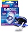 Alpine SleepDeep Earplugs for Sleeping Side Sleepers Snoring UltraSoft Noise Reducing Earplugs 27dB SNR Hypoallergenic SiliconeFree 1 Pair ml