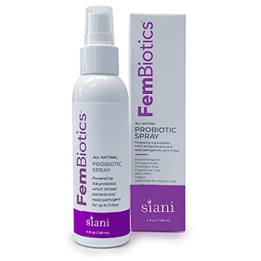 SIANI FemBiotics Topical Probiotic Body Care for Women 4oz Hypoallergenic Vegan Non GMO GF 100 Natural Live Probiotic External Internal Use Totally Safe No Refrigeration Required