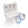 طقم إنعاش قلبي رئوي Primacare KC1010، قناع إنقاذ، مناسب للبالغين والأطفال، مزود بصمام أحادي الاتجاه، للتنفس من الفم إلى الفم، مع إمكانية إضافة الأكسجين، يُثبت على الحائط، حقيبة حمل مرفقة.