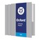 Oxford TwinPocket Folders Textured Paper Letter Size Gray Holds 100 Sheets Box of 25 57505EE