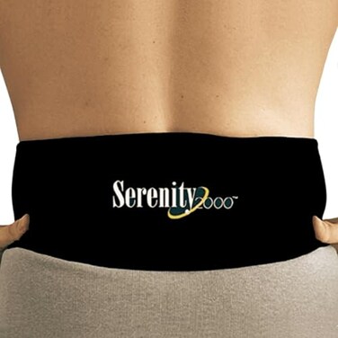 حزام الظهر العلاجي المغناطيسي SERENITY2000 لأسفل الظهر، دعامة قطنية قابلة للتعديل لتخفيف آلام عرق النسا، 16 مغناطيس بقوة 1100 غاوس، مقاس كبير للخصر حتى 50 بوصة