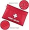 AOUTACC 12 Pack First Aid Empty Bag Travel Empty First Aid Kit Pouch for Emergency at Home Office Car Outdoors Boat Camping HikingBag Only