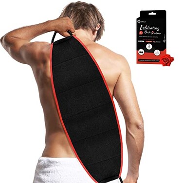 Evridwear Exfoliating Body Scrubber with Handles Back Washer for Shower