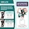 BraceAbility J Patella Knee Brace Lateral Patellar Stabilizer with Medial and JLat Support Straps for Dislocation Subluxation Patellofemoral Pain Left or Right Kneecap Tracking Medium