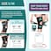 BraceAbility J Patella Knee Brace Lateral Patellar Stabilizer with Medial and JLat Support Straps for Dislocation Subluxation Patellofemoral Pain Left or Right Kneecap Tracking Medium