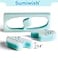Sumiwish Foam Toe Separators 10 Pack Breathable Toe Spacers Reduce Friction and Relieve Corns Pain Overlapping Toes Corrector Blue