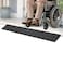 Ruedamann 1 Rise Threshold Ramps for Doorways Sturdy Rubber Threshold Ramp NonSlip Ramp for Wheelchair for Home Adjustable and Cuttable for Wheelchairs Scooters Sweepers Curbs