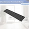 Ruedamann 1 Rise Threshold Ramps for Doorways Sturdy Rubber Threshold Ramp NonSlip Ramp for Wheelchair for Home Adjustable and Cuttable for Wheelchairs Scooters Sweepers Curbs