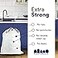 Plasticplace Trash Bags Compatible with simplehuman Code B 200 Count White Drawstring Garbage Liners 16 Gallon 6 Liter 1225 x 1775