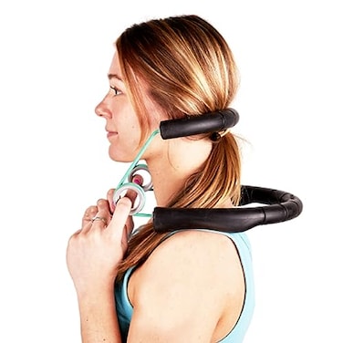 M PAIN Portable Neck Strengthener by NeckSpring Relieves Pain Restore Cervical Curvature Improves posture and Reverses NerdNeck