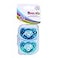 Sweetie Silicone Pacifier Refuser Soother 2 Count Blue