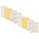 Hudson Baby Cotton Poly Flannel Burp Cloths Multipack Bee 8Pack One Size