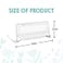 Regalo Safety 54 Extra Long Bed Rail Guard for Toddlers Swing Down Toddler Bed Rail with Reinforced Anchor Safety System 20 Tall Bed Safety Rail Fits Twin Full Queen Beds