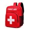 Gatycallaty First Aid Backpack Emergency Medical Empty Waterproof Survival First Responder Trauma Bag Travel Home Outdoor Red