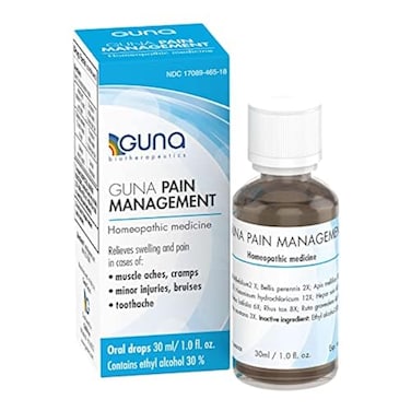 Guna Pain Management Relieves Muscle Pain Muscle Soreness Joint Pain Swelling from Injuries Bruises 1 Ounce