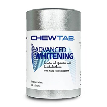 Weldental Chewtab Advanced Whitening Toothpaste Tablets with Nano Hydroxyapatite