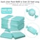 Yeaqee 12 Pack Diaper Disposal Liner Refills Compatible with Janibell Akord 280 Dekor Plus Diaper Pails Extra Thick Pail Refill Liners Adult Scented Odor Resistant Liners Holds up to 7200Green