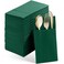 Servietto Disposable LinenFeel Dinner Napkins With Builtin Flatware Pocket 50Pack GREEN Prefolded Cloth Like Paper Napkins For Wedding Dinner Or Party
