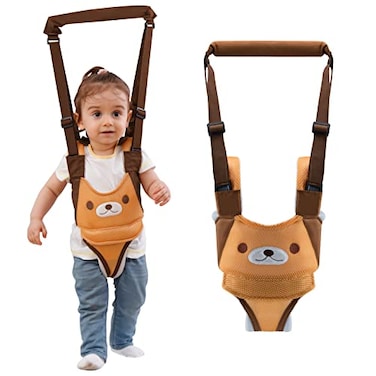 Watolt Baby Walking Harness Handheld Kids Walker Helper Toddler Infant Walker Harness Assistant Belt Child Baby Walk Learning Help Support Assist Trainer Tool for 724 Month Old