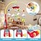 Mini Tudou Musical Baby Crib Mobile Toy with Lights and Music Star Projector Function and Cartoon Rattles Remote Control Musical Box with 108 Melodies Toy for Newborn Sleep
