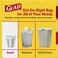 Glad Garbage Small White 4 gallons 30 Count Pack of 2