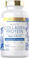 Carlyle Multi Collagen Protein Capsules 2000mg 300 Count