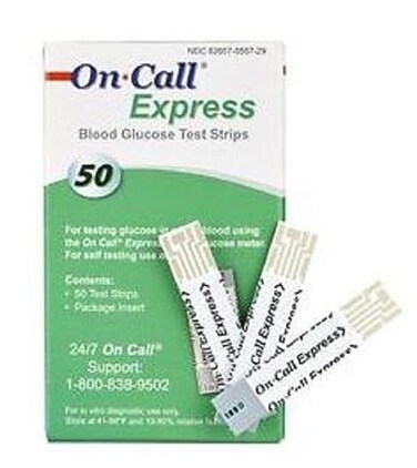 DAONEG On Call Express Blood Glucose Test Strips Bundle Deal 300