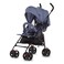 Dream On Me Vista Moonwalk Baby Stroller Lightweight Travel Umbrella Stroller with Compact Fold Smooth Ride Wheels MultiPosition Recline Spacious Storage Basket with Cup Holder Blue