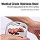 FeelFree Sport Stainless Steel Gua Sha Scraping Massage ToolMuscle Scraper Soft Tissue MobilizationPhysical Therapy for Back Legs Arms