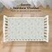 KeaBabies 2Pack Baby Crib Sheets for Boys Girls 52x28 Fitted Elly