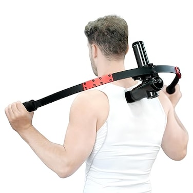 Sytaimm Upgrade Massage Gun Holder Percussive Massage Gun Mount for Back Compatible with Most Massage Guns Design for Hard to Reach Areas