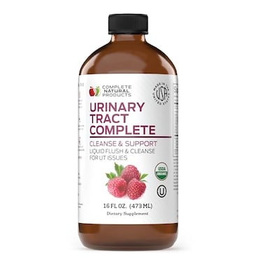 Complete Natural Urinary Tract Complete 8oz Liquid Supplement for Urinary Tract Health with Organic Cranberry DMannose Beet Root Fennel Seed and Turmeric