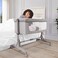 Dream On Me Zimal Bassinet Bedside SleeperBreathable Mesh PanelsAirflow Easy VisibilityAdjustable Height OptionsLightweightMobileJPMA CertifiedGrey