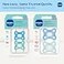 MAM Comfort Baby Pacifier 03 Mths Lightweight OnePiece Silicone 2 Pack