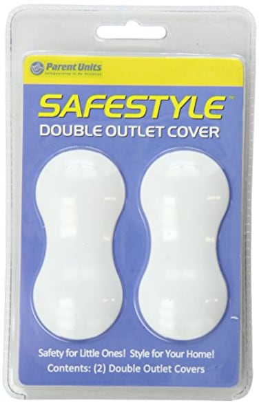 غطاء مخرج مزدوج من Safestyle لوحدات الوالدين (قطعتان)