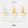 BIBS Pacifiers De Lux Collection BPAFree Round Nipple Silicone Made in Denmark Set of 2 CloudBlack Color Premium Soothers Size One Size