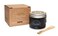 Lucky Teeth Zero Waste Glass jar Charcoal Toothpaste Xtra Whitening Toothpaste by All Natural Organic Remineralizing and Fortifying 2 oz Glass