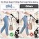 PBnJ Baby Stroller Hooks 66 Extra Large Carabiner Clip 2 Pack Heavy Duty Stroller Clips for Hanging Bags Patented Foam Handle Mommy Hook Stroller Accessories for Shopping Purse Grocery Bag