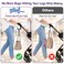 PBnJ Baby Stroller Hooks 66 Extra Large Carabiner Clip 2 Pack Heavy Duty Stroller Clips for Hanging Bags Patented Foam Handle Mommy Hook Stroller Accessories for Shopping Purse Grocery Bag