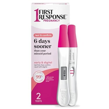 First Response Test Confirm Pregnancy Test unisex adult 1 Line Test and 1 Digital Test Pack