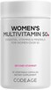 Codeage Womens Multivitamin 50 Essential Vitamins for Women Over 50 Methylated Folate Magnesium Selenium Vitamin B6 B12 D3 Antioxidants 1 Pill Per Serving GlutenFree 30 Capsules