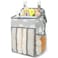 Maliton Hanging Diaper Caddy Organizer Diaper Stacker for Changing Table Crib Playard or Wall Nursery Organization Baby Shower Gifts for Newborn Gray Cloud