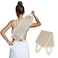 MARRASSA Back Scrubber for Shower with Handles Natural Jute Body Exfoliator Long Rectangular Bath Loofah for Deep Cleansing Reusable Loofah for Women and Men Exfoliating Back Scrubber
