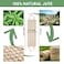 MARRASSA Back Scrubber for Shower with Handles Natural Jute Body Exfoliator Long Rectangular Bath Loofah for Deep Cleansing Reusable Loofah for Women and Men Exfoliating Back Scrubber