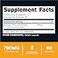 Type Zero Activated Charcoal Capsules 180 Count 60 Servings 780mg Per Serving from Coconut Shell NonGMO GlutenFree