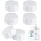 EESC2Y 6PCs Travel Bottle Caps Compatible with Avent Bottles Bottle Lids Replacement