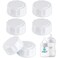EESC2Y 6PCs Travel Bottle Caps Compatible with Avent Bottles Bottle Lids Replacement