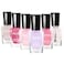 Tophany Non Toxic Nail Polish Set Easy Peel Off and Fast Dry NailPolish Set for Pack Eco Friendly Organic Water Based Nail Polish for WomenTeens 6 Bottles